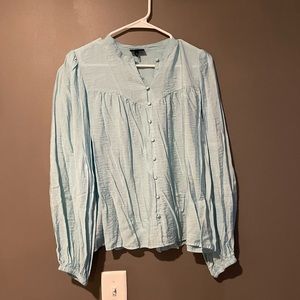 Baby blue top